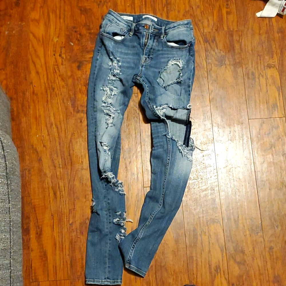 Vigoss jagger ripped skinny jeans